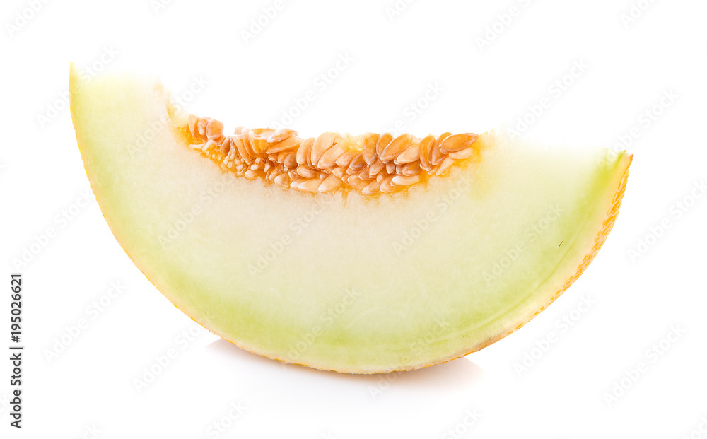 cantaloupe melon isolated on white background cantaloupe melon isolated on white background