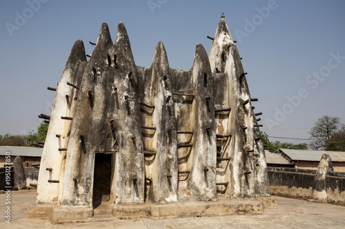 The old mosque of Wa in the Northwest ofGhana