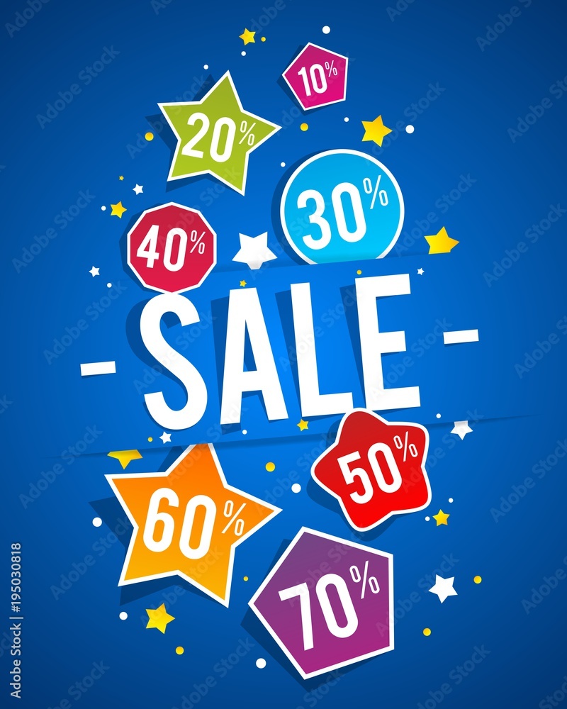 Creative Sale on background vector illustration Creative Sale on background vector illustration