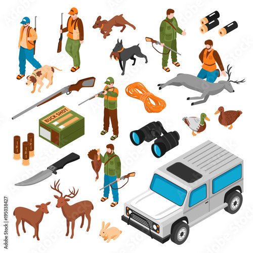 Isometric Hunting Set 