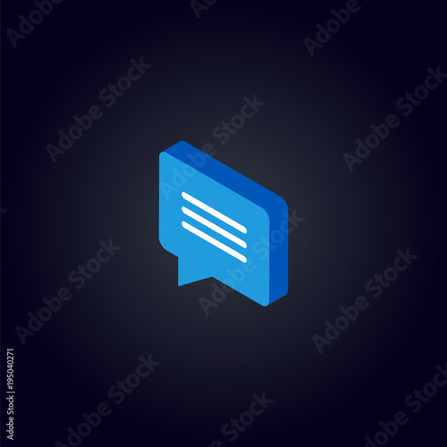 Counter Notification chat  Icon.