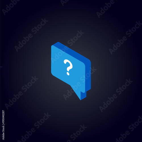Counter Notification question Icon.