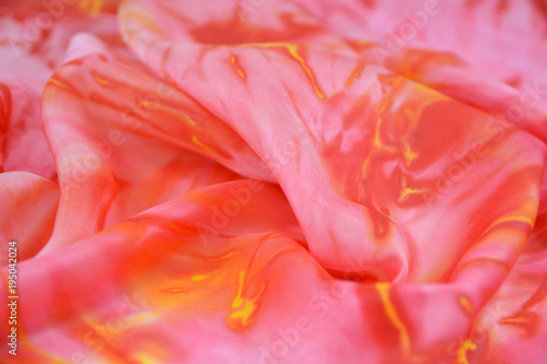Texture of natural silk fab...