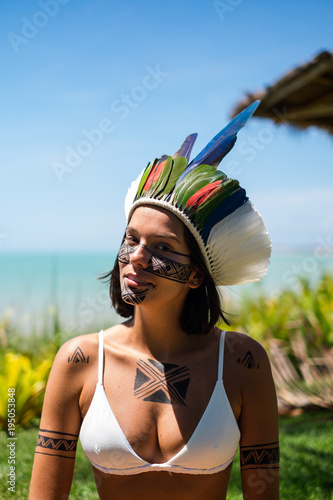 Pataxo model in Bahia