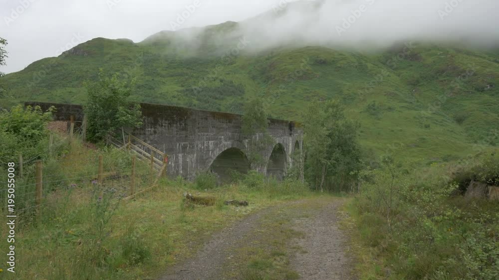 An unpaved road in Glenfinnan An unpaved road in Glenfinnan