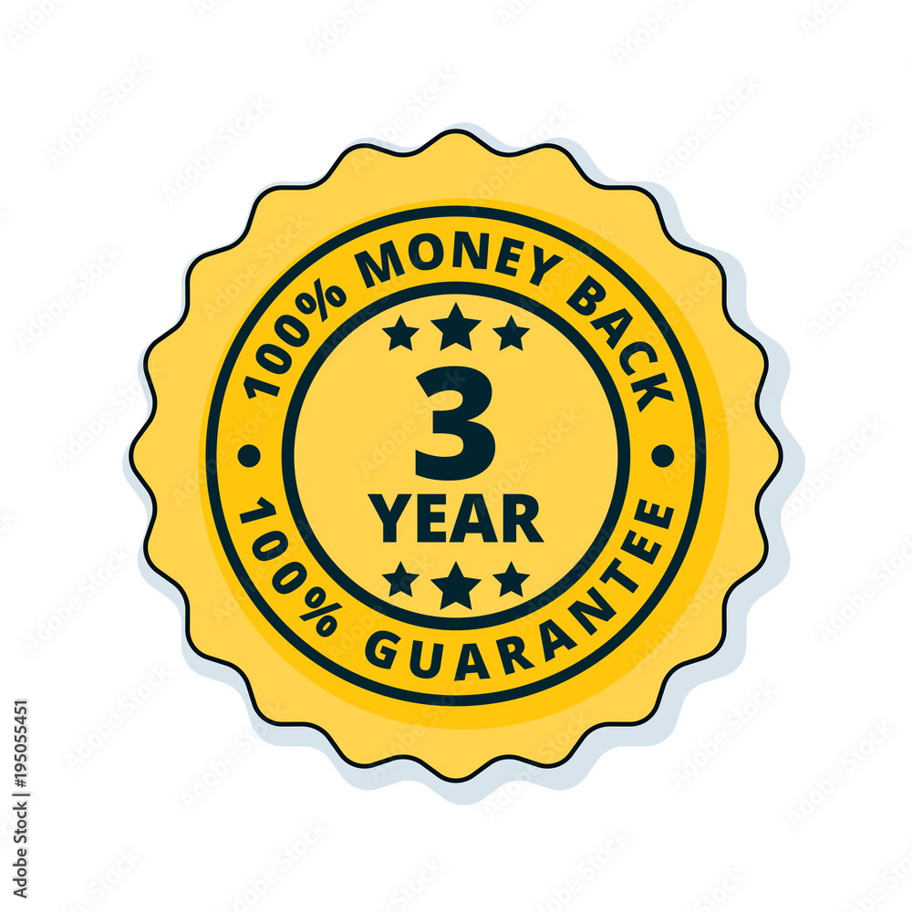 3 year money back guarantee 3 year money back guarantee