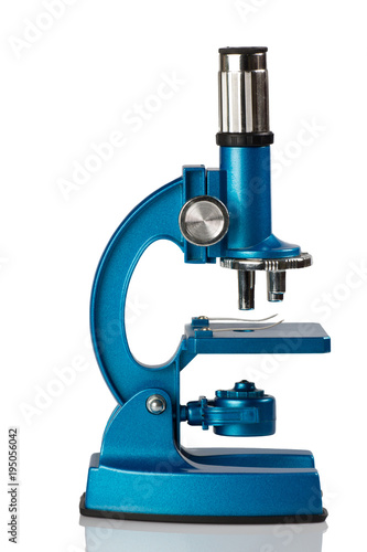 Blue microscope