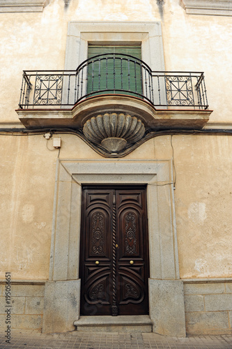 Casa señorial en Almendralejo, provincia de Badajoz, Extremadura, España photo