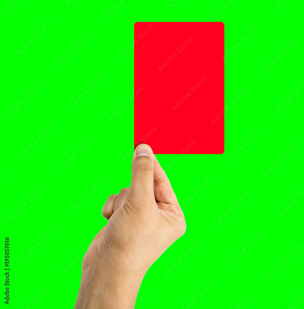 sent off with a red card sent off with a red card