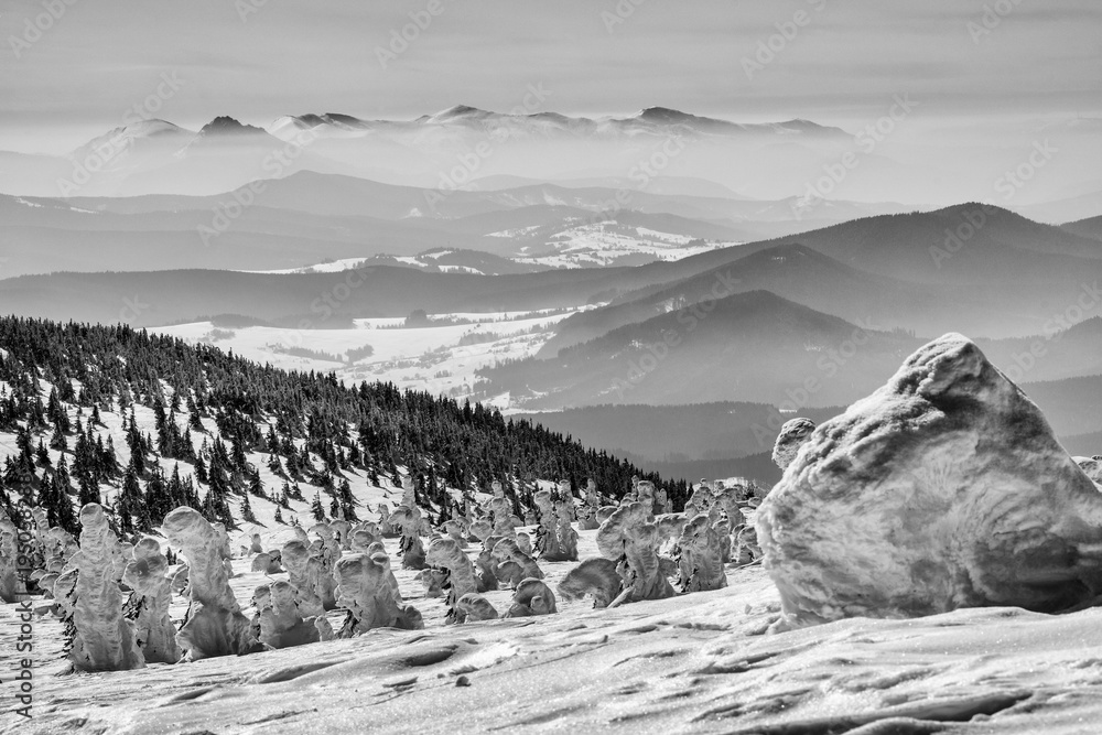 Pilsko widok na Tatry
