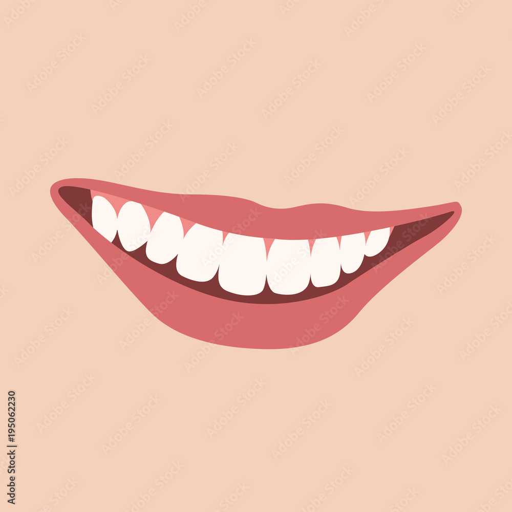 lips women vector illustration flat style front lips women vector illustration flat style front