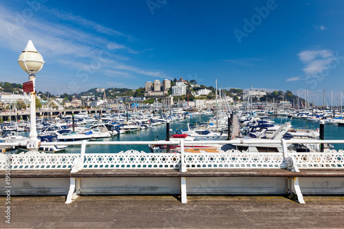 Obraz na płótnie Torquay Harbour & Marina Devon England UK