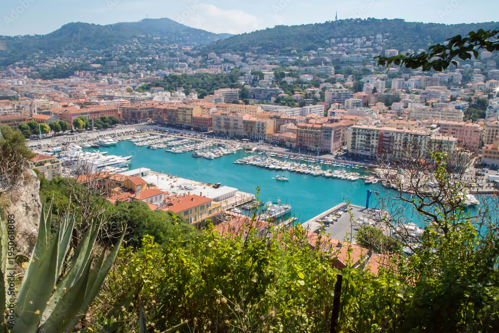 Panorama, Altstadt, Strand und Sehenswürdigkeiten von Nizza
