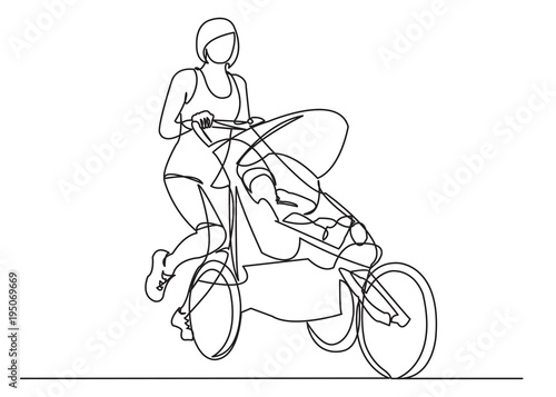 running with a stroller