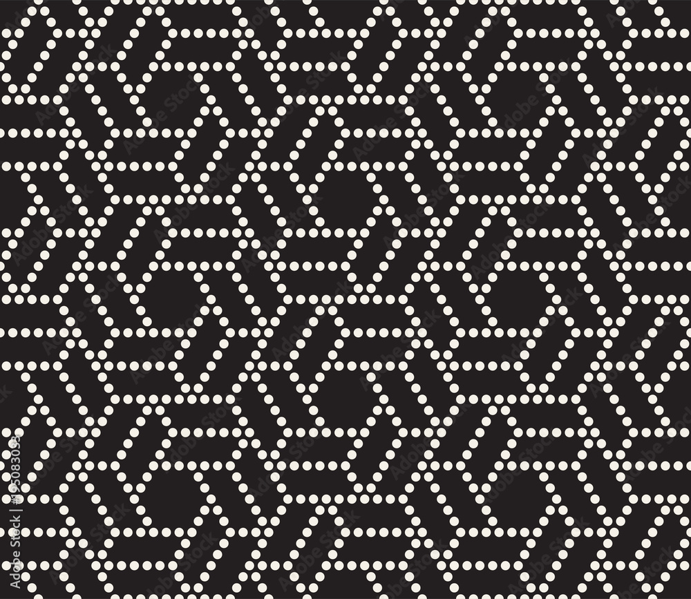 Vector seamless pattern. Modern stylish abstract texture. Repeating geometric tiles from striped elements i Vector seamless pattern. Modern stylish abstract texture. Repeating geometric tiles from striped elements i