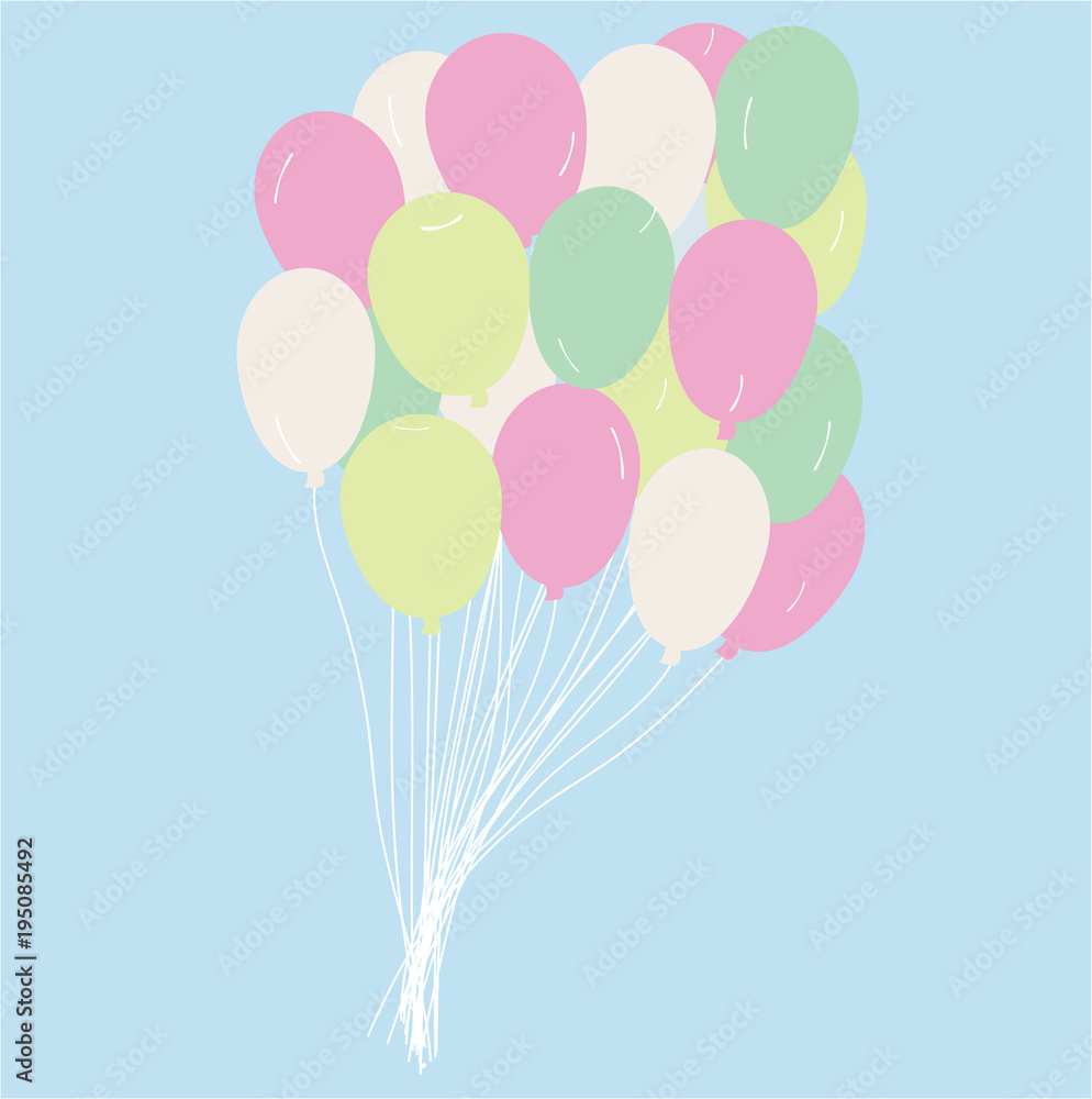 Naklejka premium balloons1