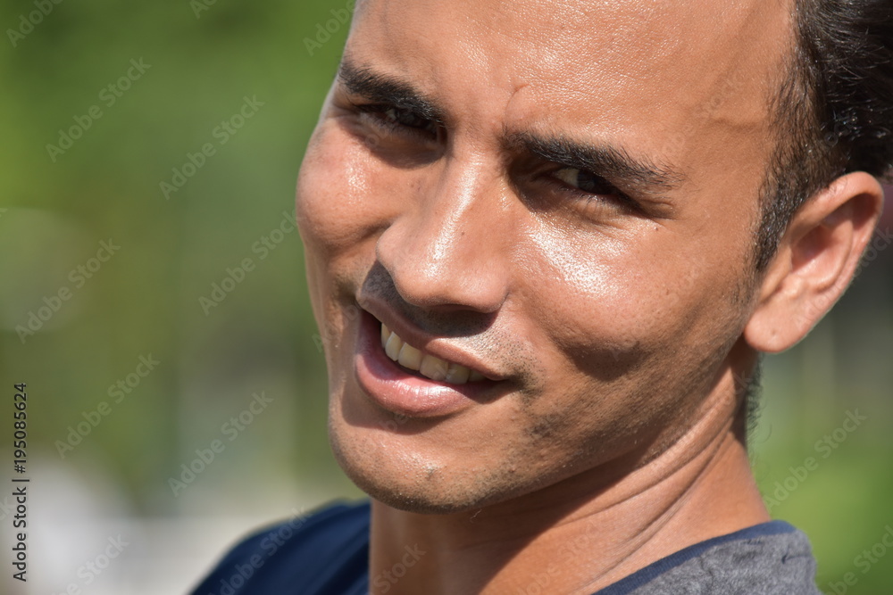 Handsome Male Smiling Handsome Male Smiling