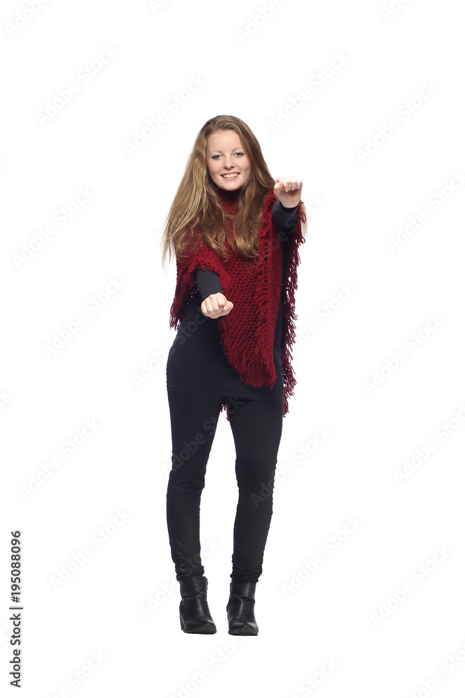 Fototapeta premium Caucasian young woman