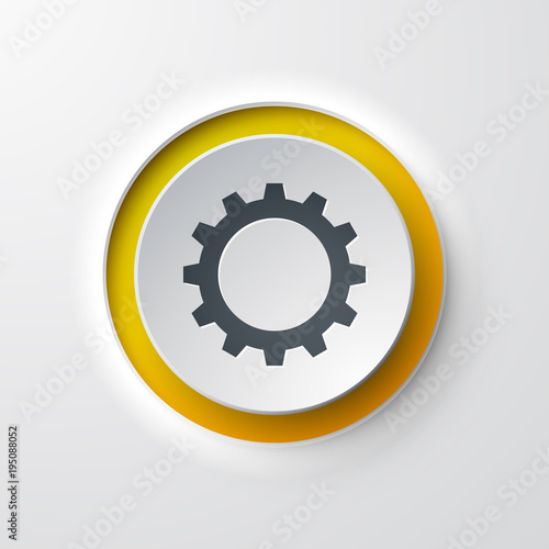 icône bouton Engrenage