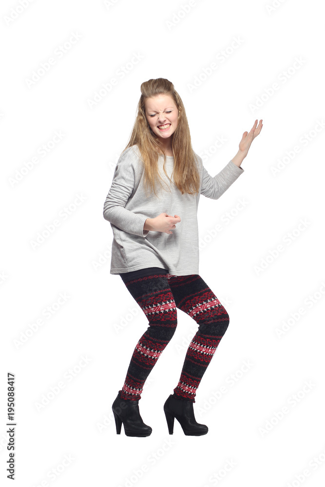 Caucasian young woman Caucasian young woman