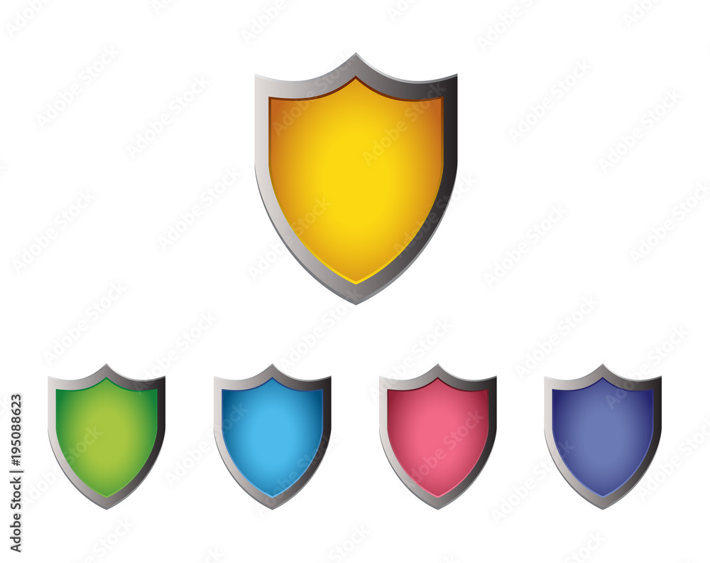 Shield Icons - Blank