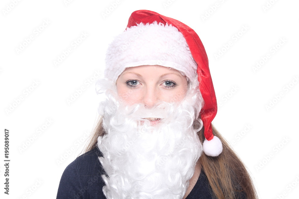 Christmas woman Christmas woman