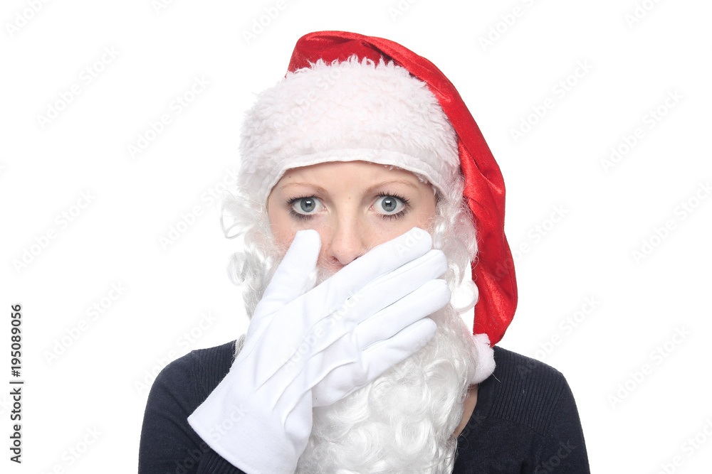 Christmas woman Christmas woman