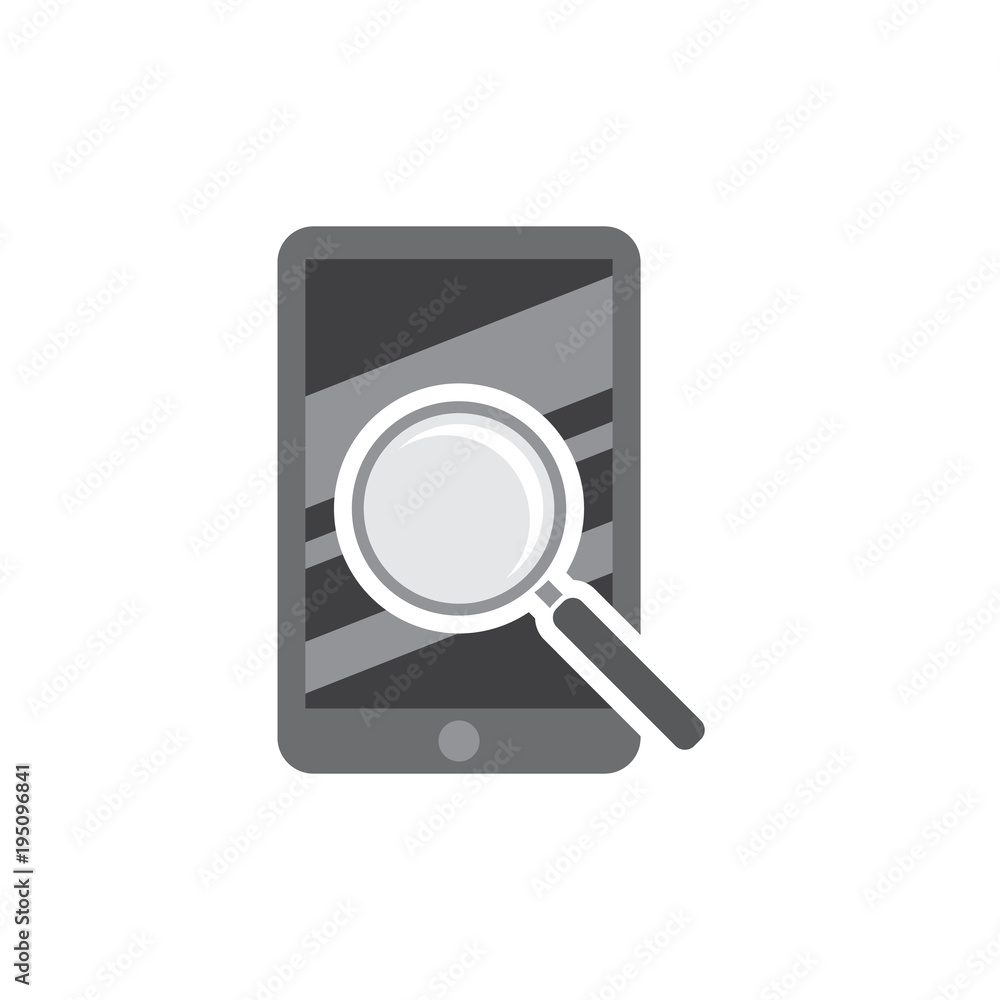 Search Mobile Logo Icon Design Search Mobile Logo Icon Design