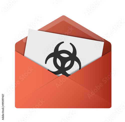 Obraz na plátne Open Envelope - Biohazard