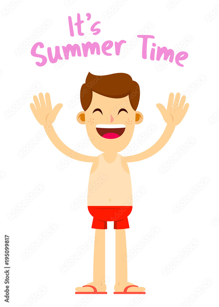 Men In Red Shorts Ready For Summer Time Men In Red Shorts Ready For Summer Time