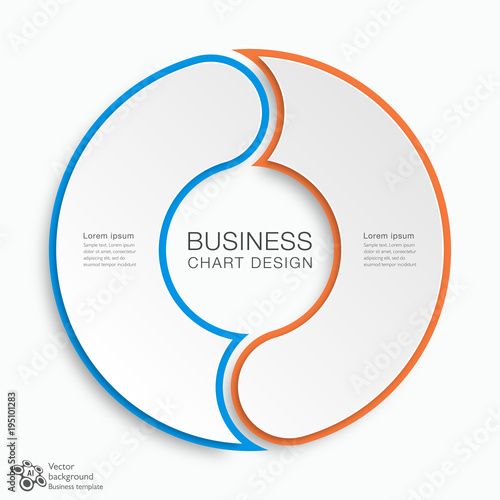Business Chart Design 2-Step #Vector Graphics 