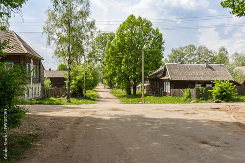 Street in Ostashkov city, Russia © Тищенко Дмитрий