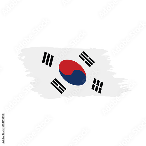 Free Download South Korean flag, vector illustration - GFXLoad