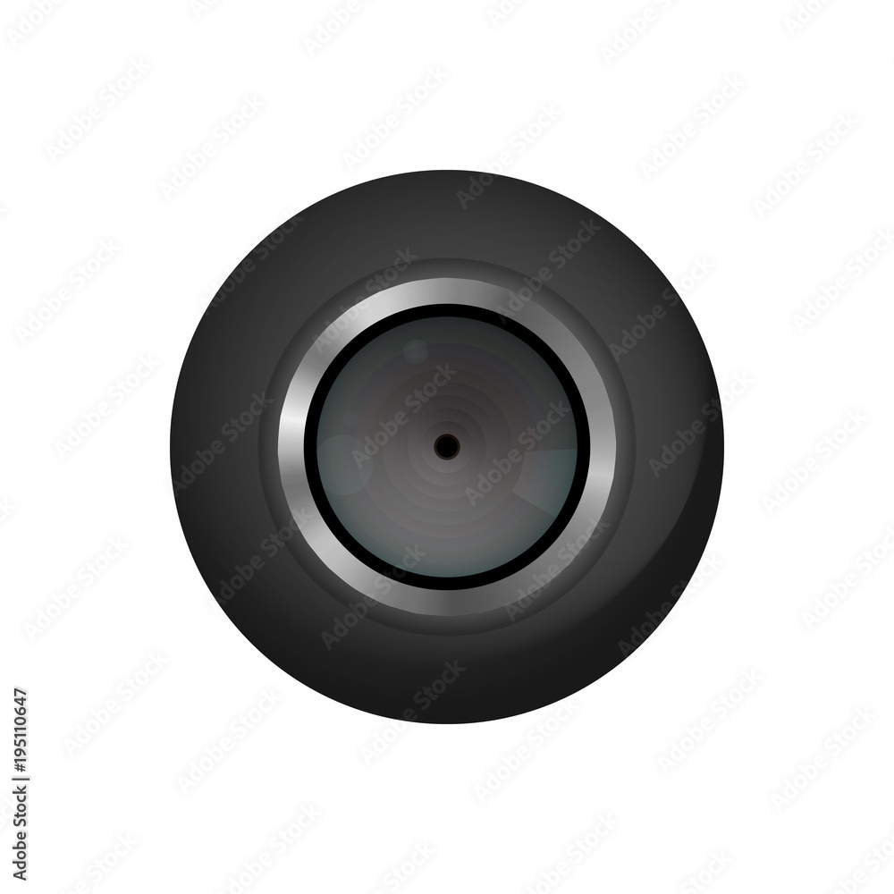 Micro camcorder. Hidden camera recorder. Vector illustration Micro camcorder. Hidden camera recorder. Vector illustration