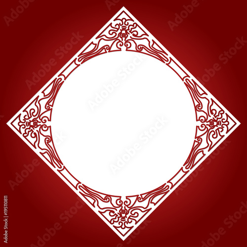 Chinese Paper Cuttings Background 