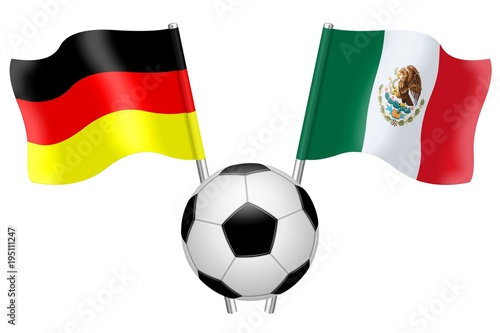Flags. Group F. Germany       Mexico 