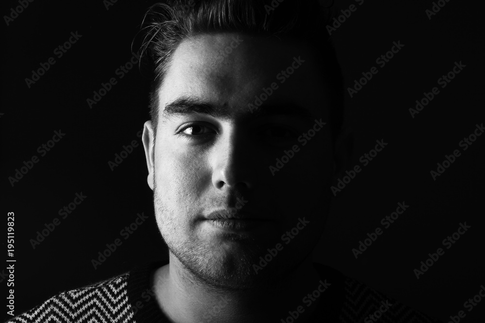 Fototapeta premium Caucasian man