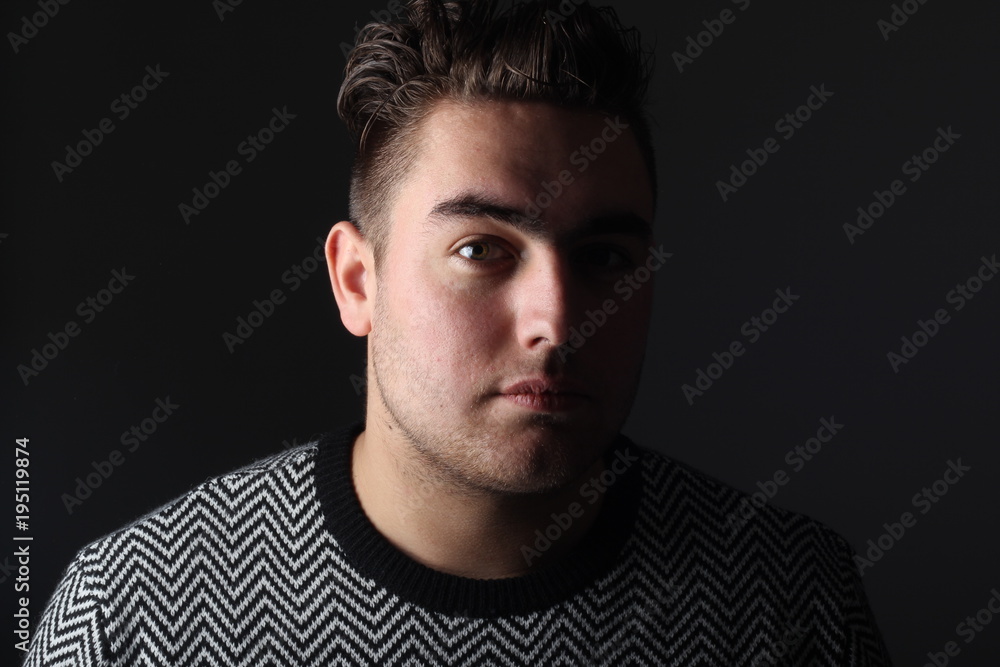 Fototapeta premium Caucasian man