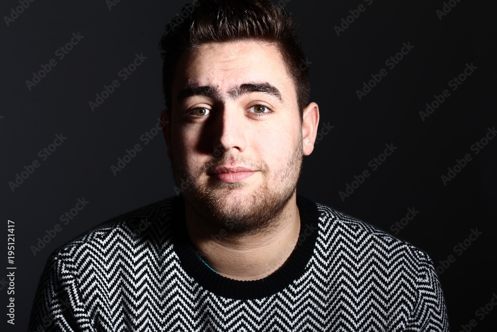 Fototapeta premium Caucasian man