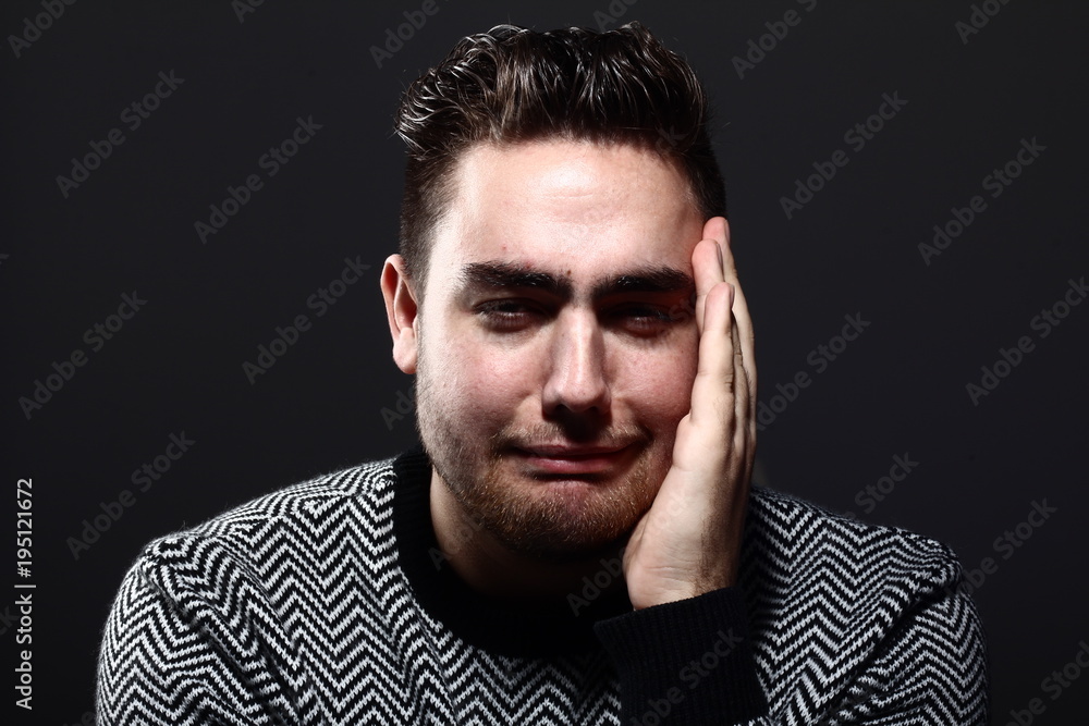 Fototapeta premium Caucasian man