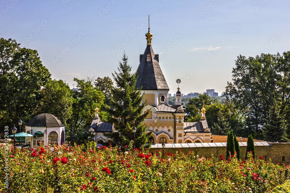 Kiev Pechersk Lavra monastery, Ukraine. Church 