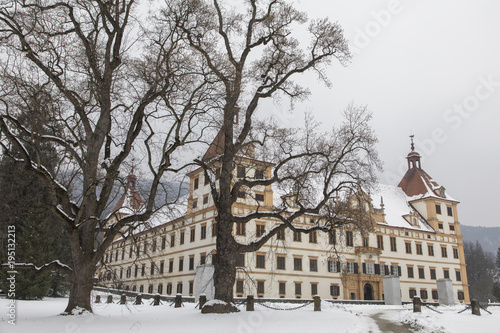 eggenberg palace in winter, graz,austria © Lunghammer
