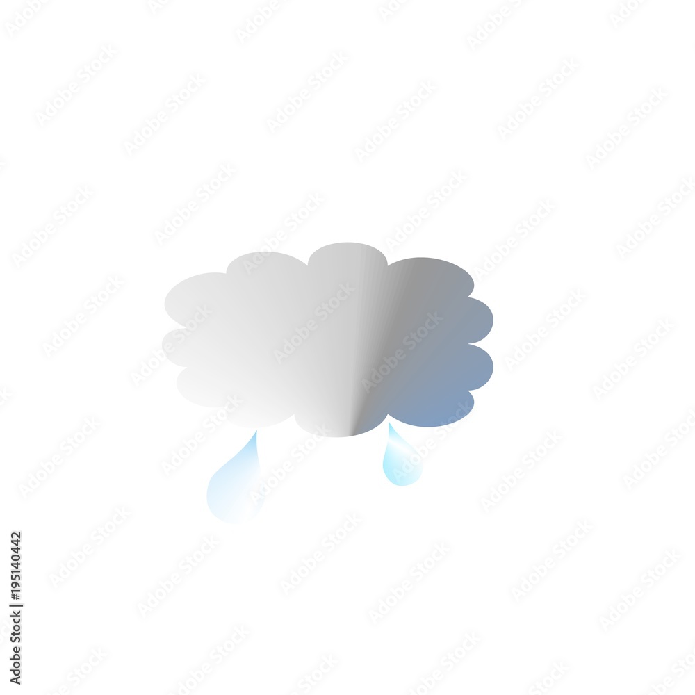 rainy, landscape and cloud icon rainy, landscape and cloud icon