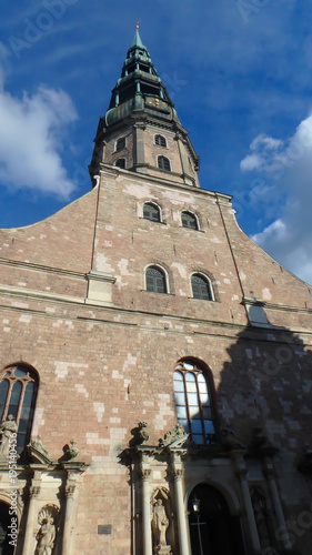 Latvia RIga St. Petera church photo