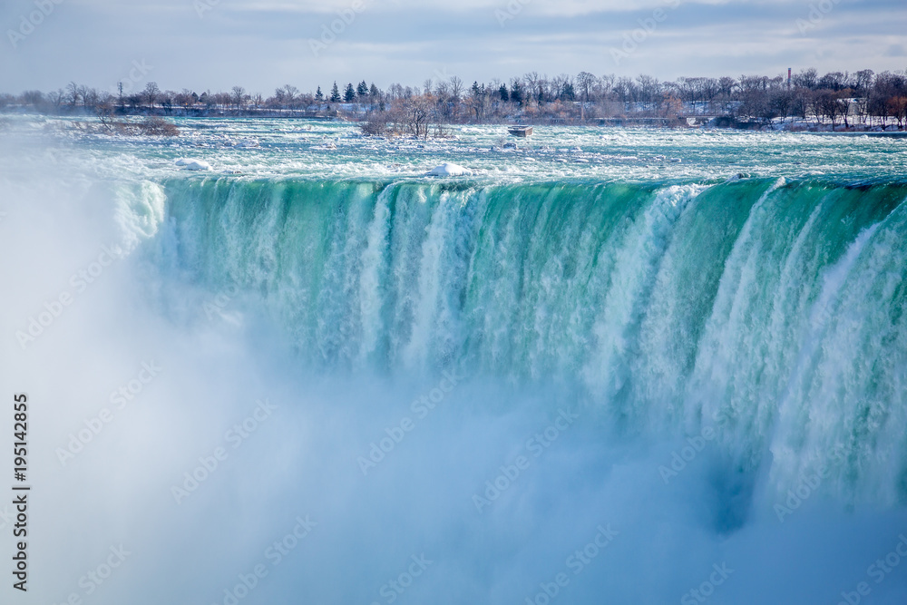 Zimowa Niagara - obrazy, fototapety, plakaty 