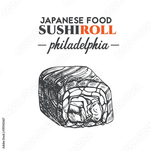 Philadelphia sushi roll
