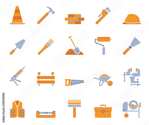 Handwerk Iconset - Farbe