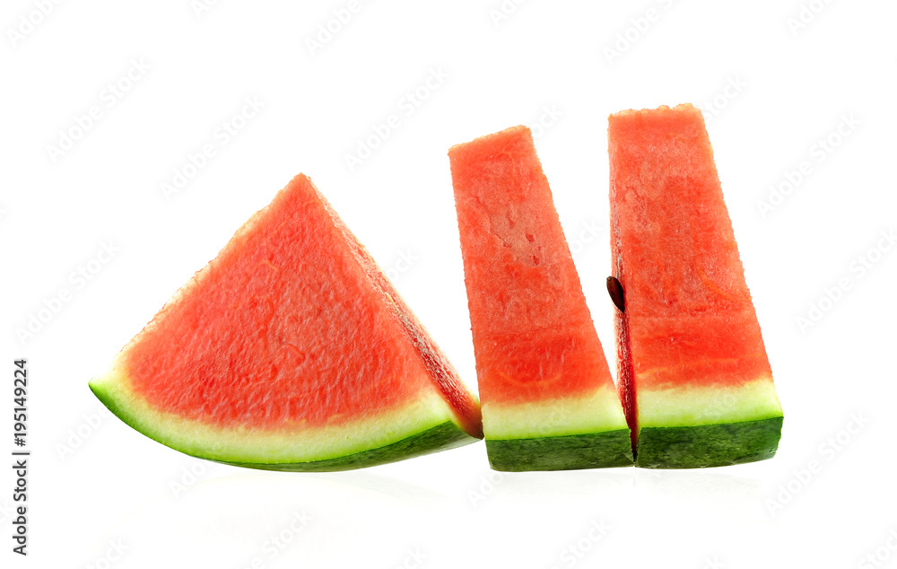 watermelon isolated on white background watermelon isolated on white background