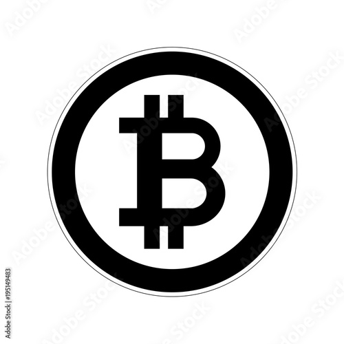 Bitcoin currency icon