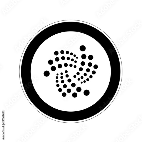 Iota currency icon